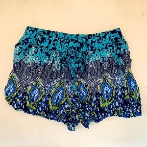 BeBop Detailed Flowy Shorts